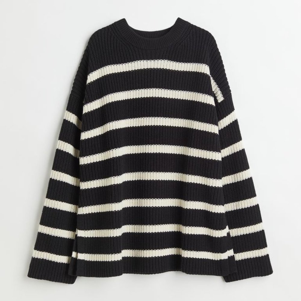 Oversized Double-knit Sweater